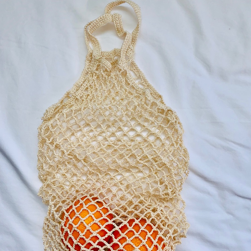 Mesh tote bag